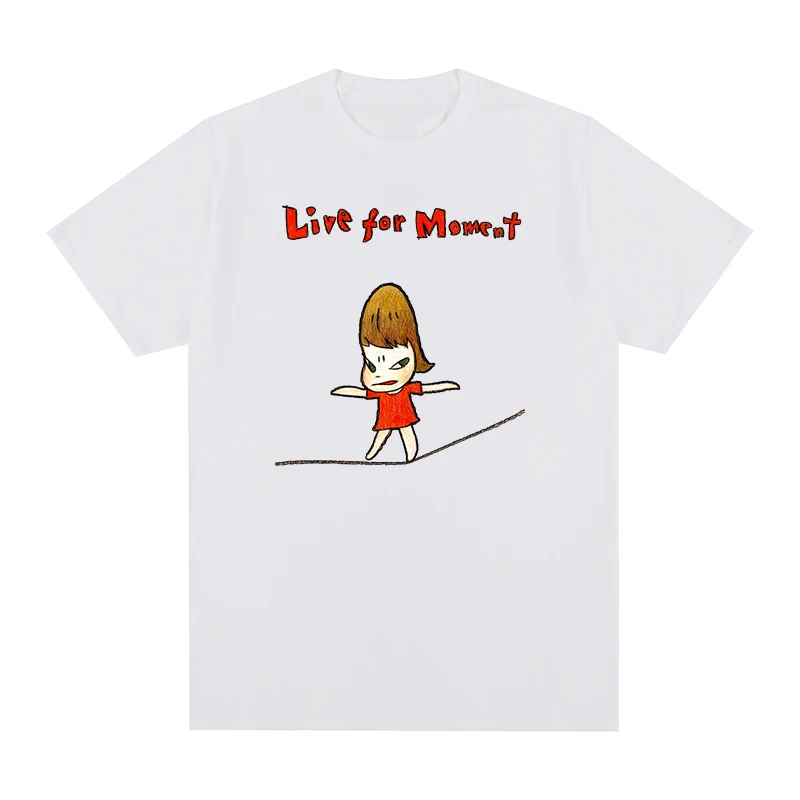 Yoshitomo Nara live for moment Summer t-shirt Cotton Men T shirt New TEE TSHIRT Womens
Yoshitomo Nara live for moment Summer t-shirt Cotton Men T shirt New TEE TSHIRT Womens