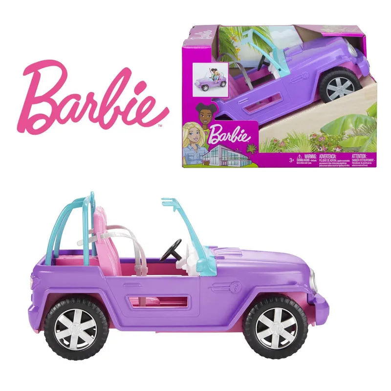 Barbie Off-Road Vehicle Purple Pink Seats Rolling Wheels 2 Seats Kids Be Anything Role-Play Fun Decoration Collection Gift Toy
Barbie Off-Road Vehicle Purple Pink Seats Rolling Wheels 2 Seats Kids Be Anything Role-Play Fun Decoration Collection Gift Toy