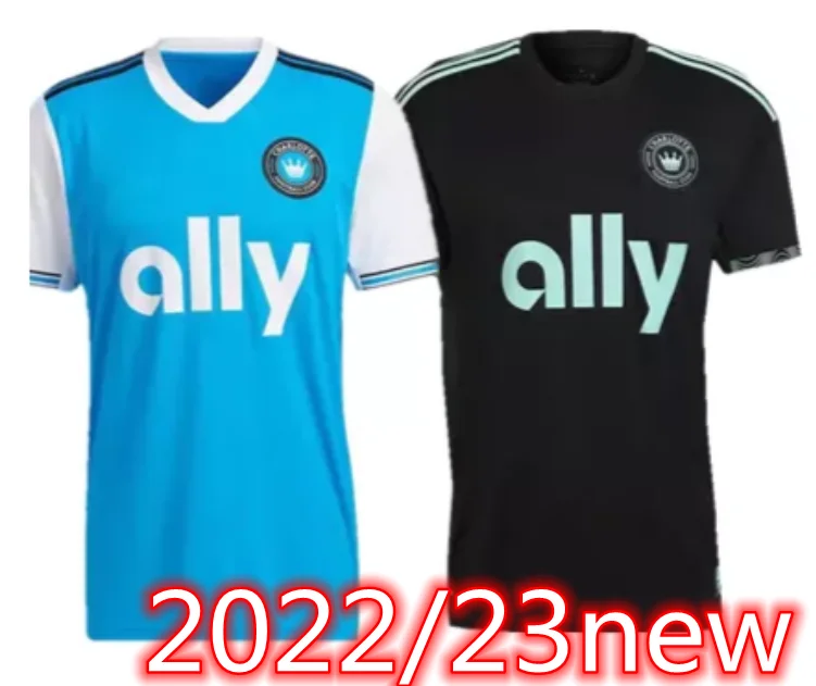 

Newly Minted 2022 Charlotte FC Jersey 22 23 Ruiz Football Shirt ARMOUR BRANDT BRONICO ALCIVAR CORUJO FUCHS McGREE，Carolina Kit