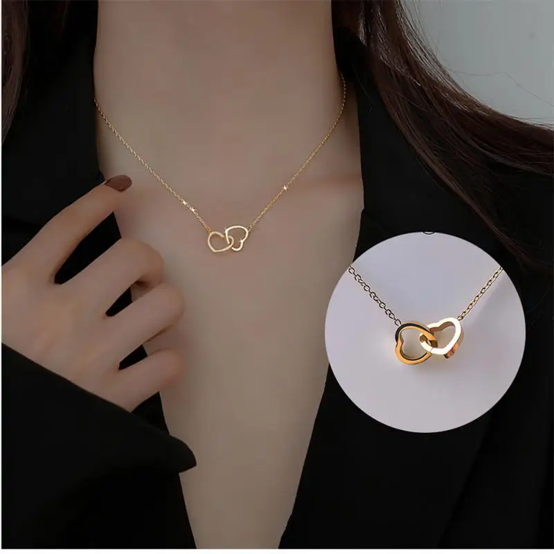 

Двойное ожерелье с подвеской в форме сердца, изготовленное по индивидуальному заказу, может быть сочетано с любым нарядом. Изготовлен с исп...