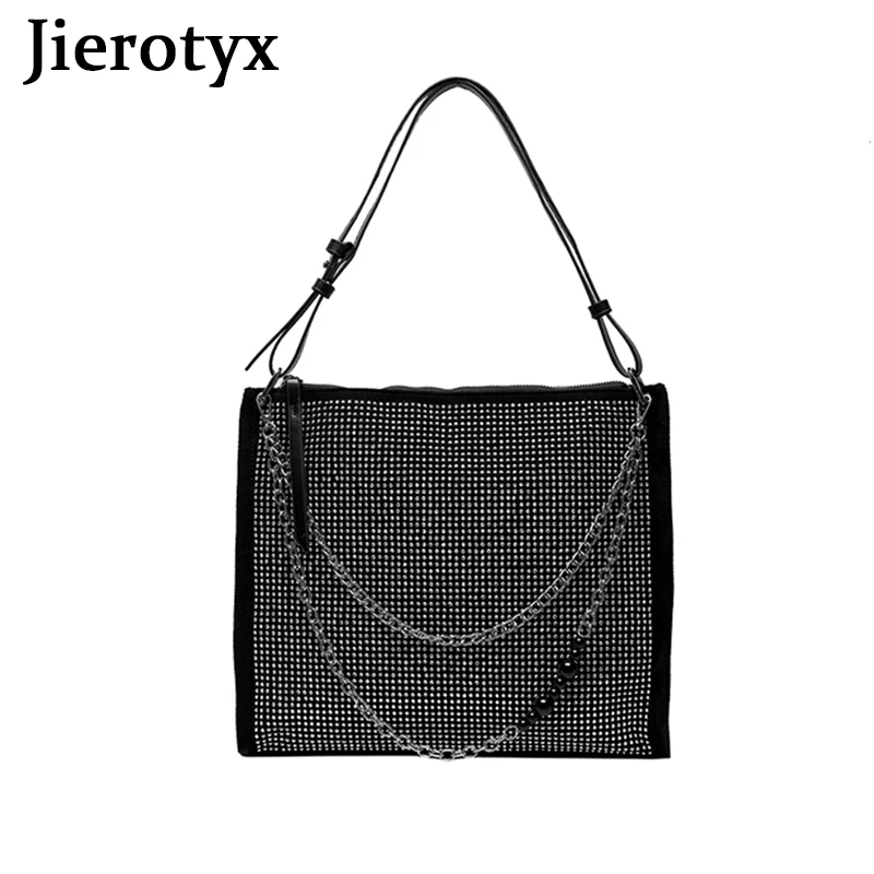 JIEROTYX Womens Chain Shoulder Bags Glitter Diamonds Handbags Totes for Shopping Travel Large Capacity Purse Crossbody Bag
JIEROTYX Womens Chain Shoulder Bags Glitter Diamonds Handbags Totes for Shopping Travel Large Capacity Purse Crossbody Bag