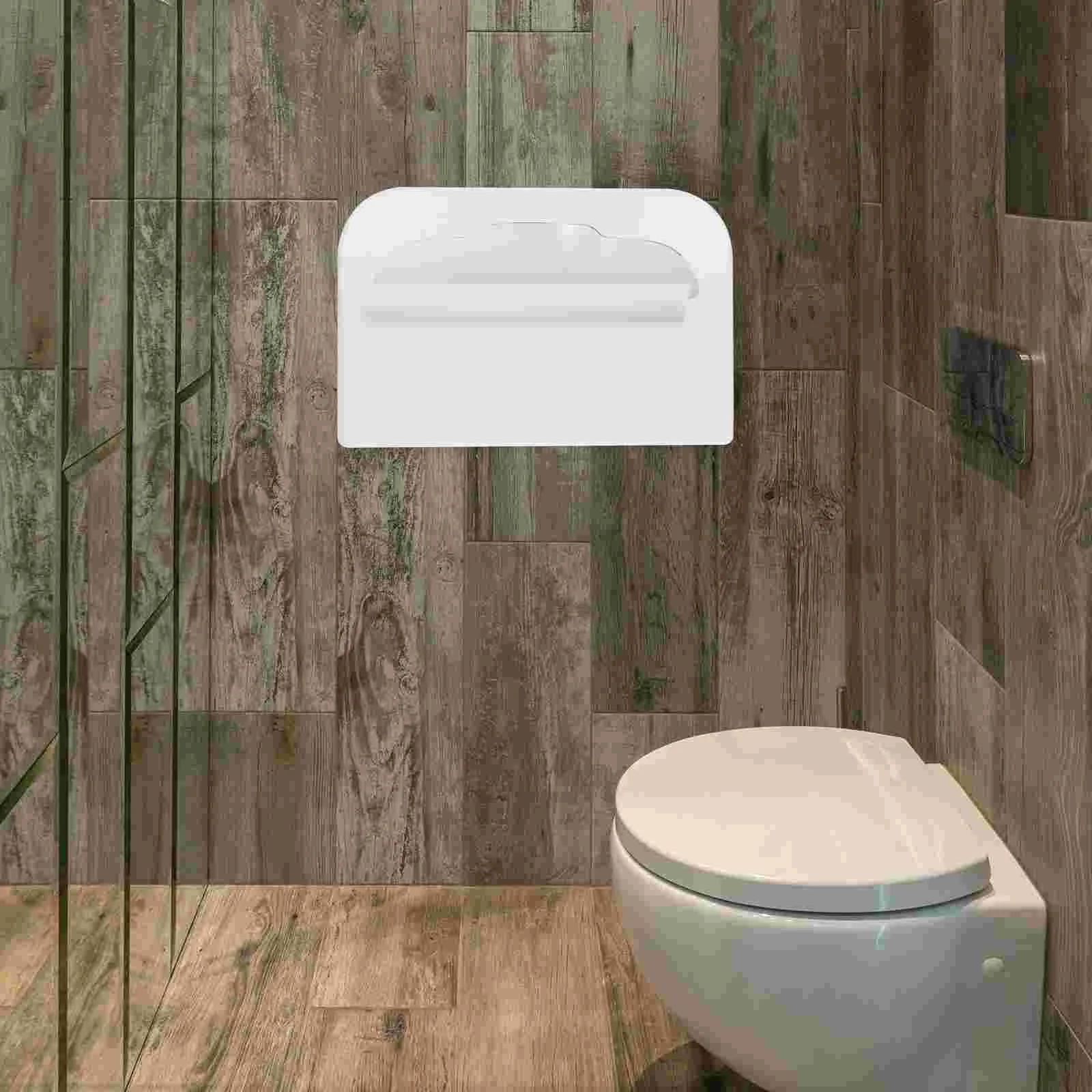 Washroom Toilet Seat Cover Dispenser Wall Mount Container Rack Plastic Disposable Paper Holders
Washroom Toilet Seat Cover Dispenser Wall Mount Container Rack Plastic Disposable Paper Holders