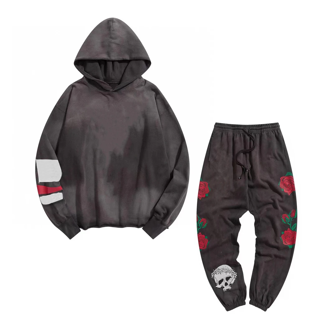 NIGO потертые граффити принт с длинным рукавом Толстовка спортивные брюки # nigo7176
NIGO потертые граффити принт с длинным рукавом Толстовка спортивные брюки # nigo7176