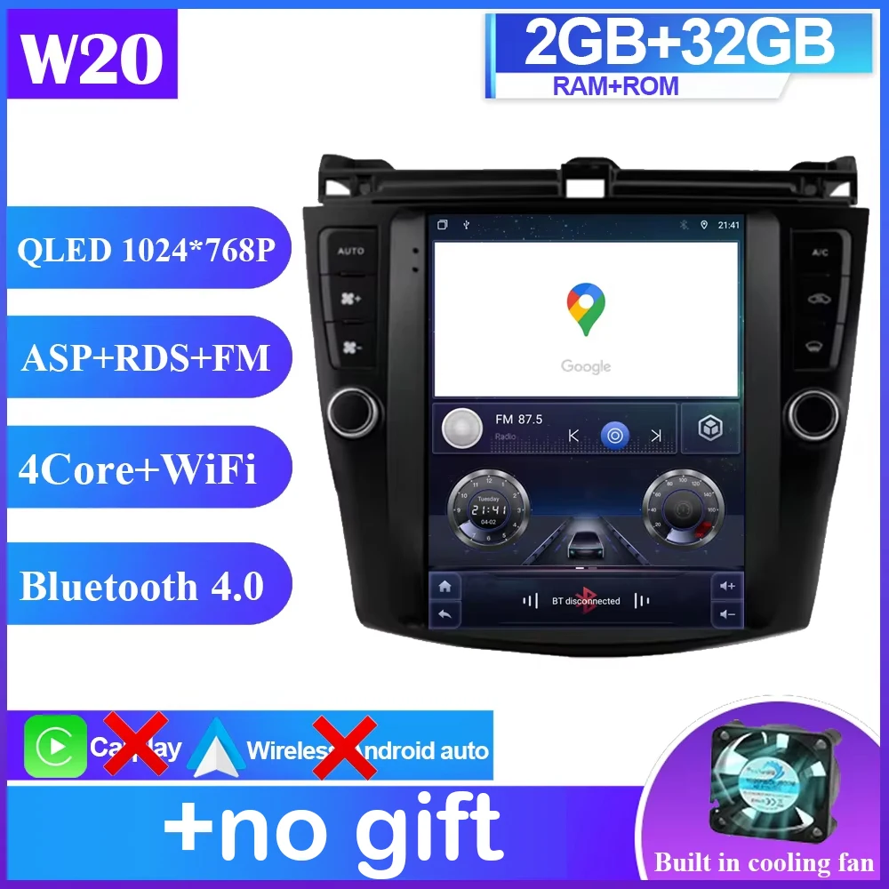 Android 14 для Honda Accord 7 2003 - 2008 автомобильный 9,7 дюймовый радиоприемник стерео мультимедийный плеер GPS-навигация телефон 2DIN
Android 14 для Honda Accord 7 2003 - 2008 автомобильный 9,7 дюймовый радиоприемник стерео мультимедийный плеер GPS-навигация телефон 2DIN