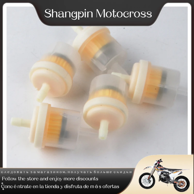 High Quality 5 Pieces Gasoline Filters for Motorcycle Moto Moped Dirt Bike, Kart, Scooter, ATV Fuel Filter
High Quality 5 Pieces Gasoline Filters for Motorcycle Moto Moped Dirt Bike, Kart, Scooter, ATV Fuel Filter