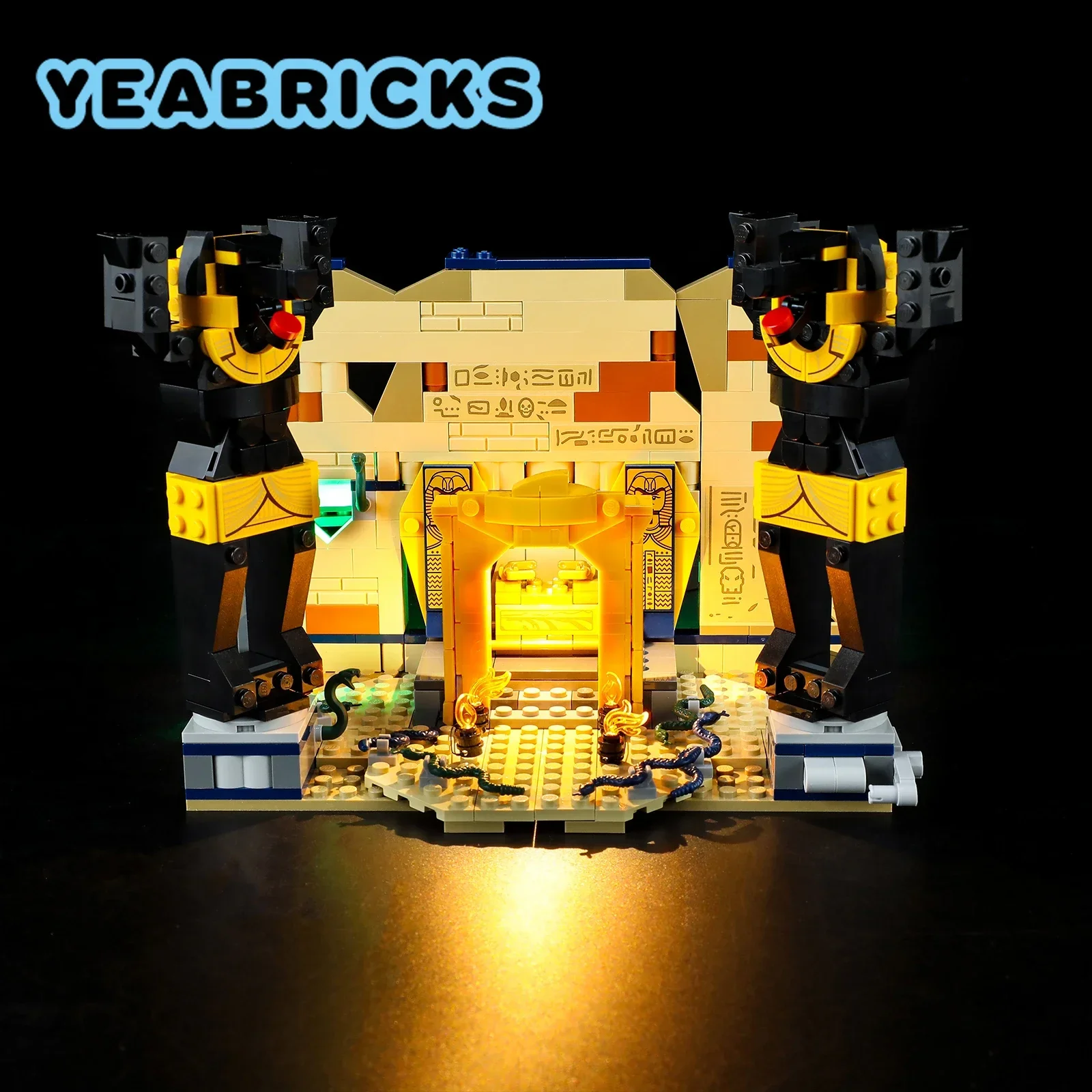 YEABRICKS LED Light Kit for 77013 Escape from the Lost Tomb Building Blocks Set (NOT Include the Model) Bricks Toys for Children
YEABRICKS LED Light Kit for 77013 Escape from the Lost Tomb Building Blocks Set (NOT Include the Model) Bricks Toys for Children