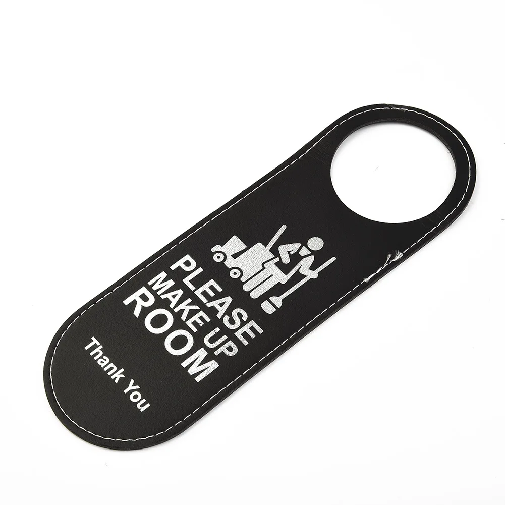 1PC Leather Double-sided Door Knob Hanger Tags Do Not Disturb Signs Club Cafe Bulletin Board Pendant Hotel Cleaning Label
1PC Leather Double-sided Door Knob Hanger Tags Do Not Disturb Signs Club Cafe Bulletin Board Pendant Hotel Cleaning Label