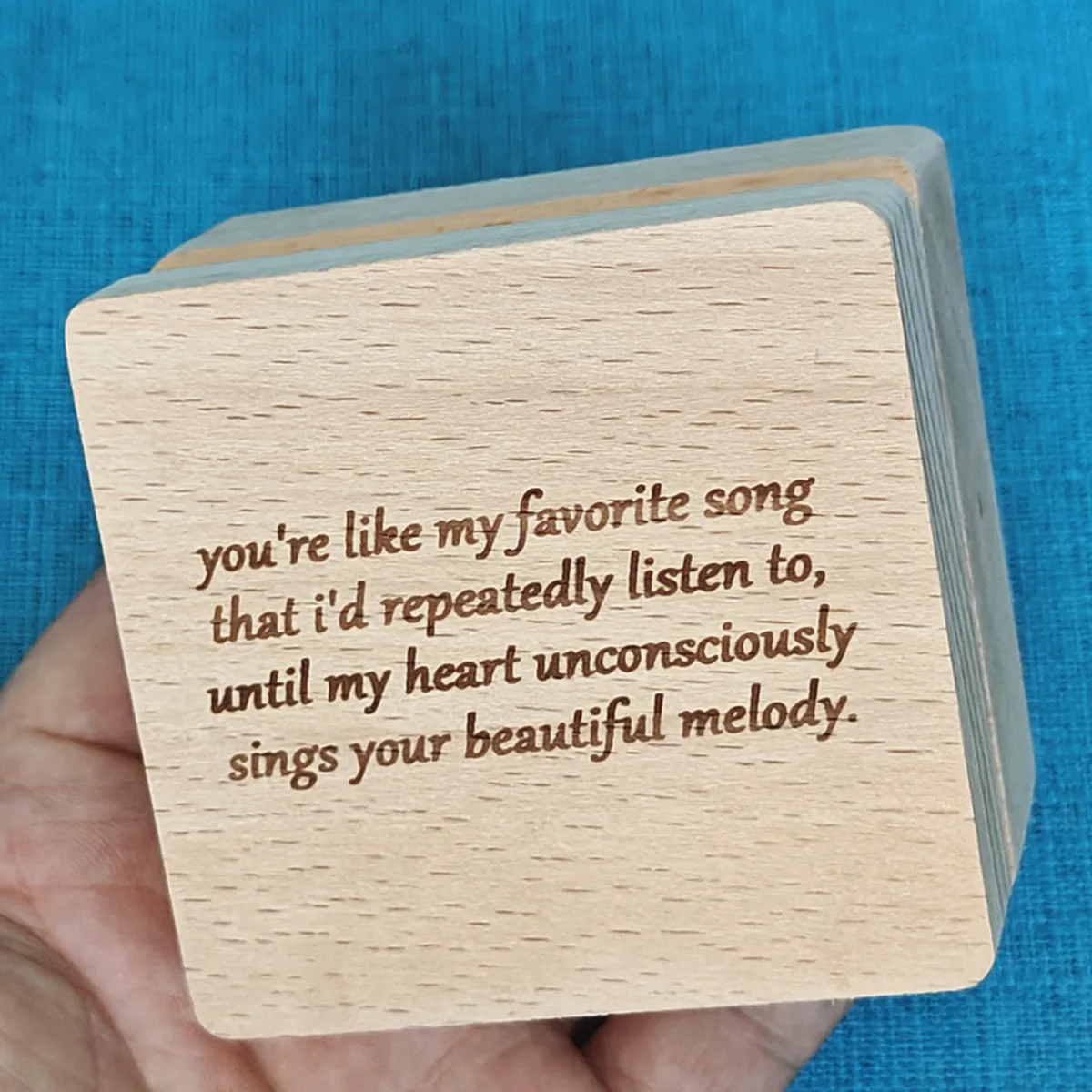 My Heart Sings Your Beautiful Melody Customized Photo Music Box Gift Birthday Wedding Anniversary Christmas Personalized
My Heart Sings Your Beautiful Melody Customized Photo Music Box Gift Birthday Wedding Anniversary Christmas Personalized