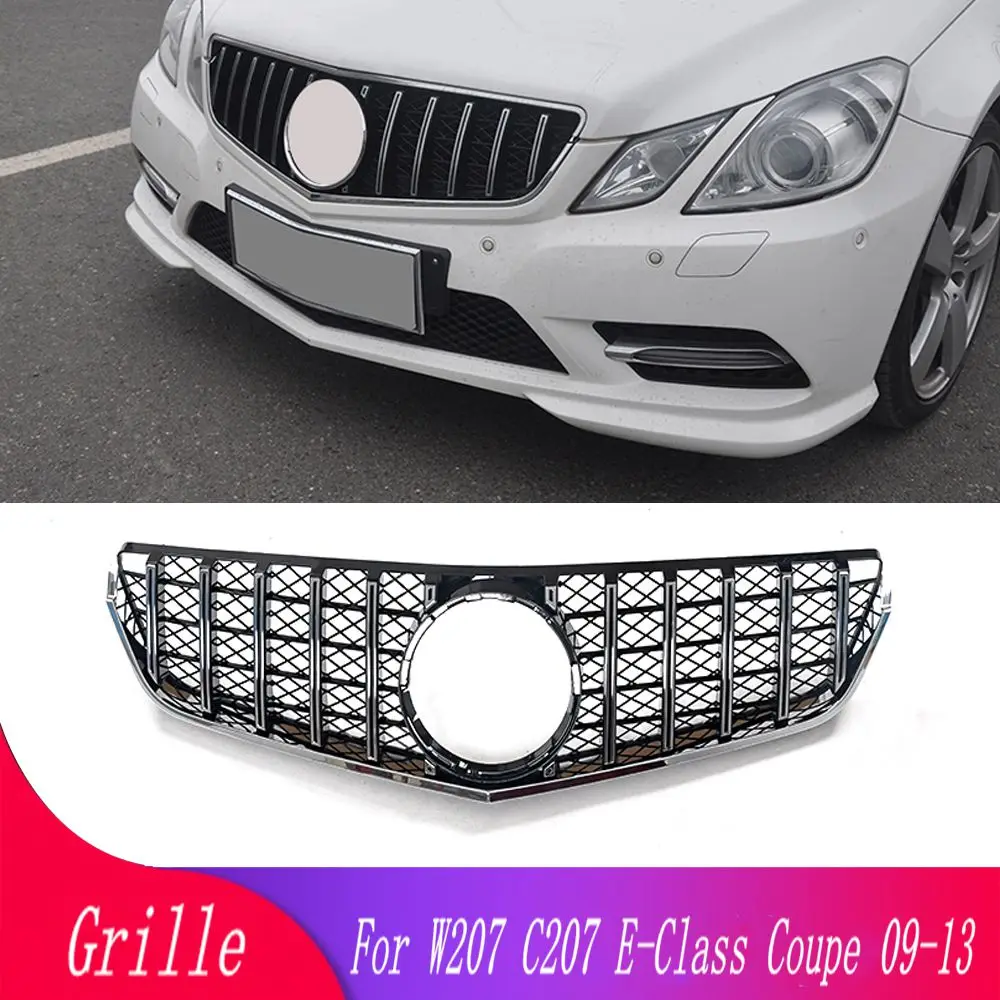 High quality modified GT style car grille for Mercedes-Benz W207 E-Coupe E200 E260 E300 2009-2013 front bumper racing grille
High quality modified GT style car grille for Mercedes-Benz W207 E-Coupe E200 E260 E300 2009-2013 front bumper racing grille