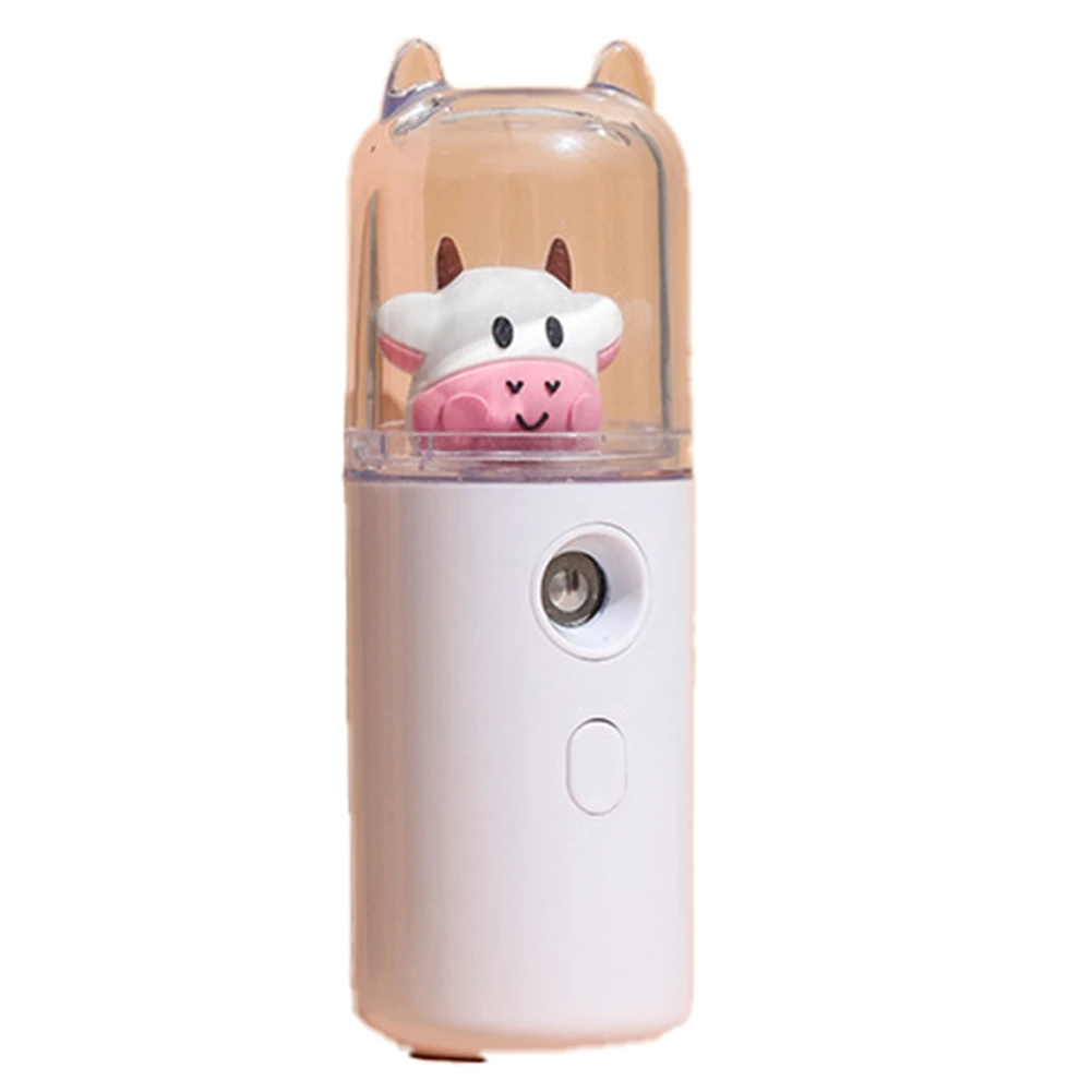 Cow Humidifier Female Makeup Water Replenishment Instrument Handheld USB Women Perfume Alcohol Nano Sprayer White
Cow Humidifier Female Makeup Water Replenishment Instrument Handheld USB Women Perfume Alcohol Nano Sprayer White