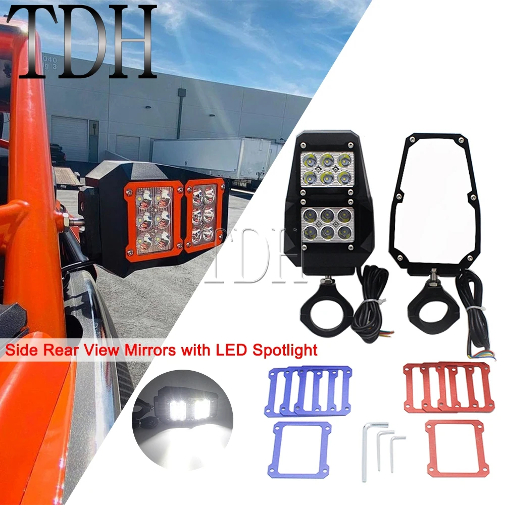 Боковые зеркала заднего вида для Polaris Ranger RZR XP 400/500/700/800/900/1000 Yamaha YXZ1000R UTV Viking, светодиодный прожектор 1,5-2 "Bar
Боковые зеркала заднего вида для Polaris Ranger RZR XP 400/500/700/800/900/1000 Yamaha YXZ1000R UTV Viking, светодиодный прожектор 1,5-2 "Bar