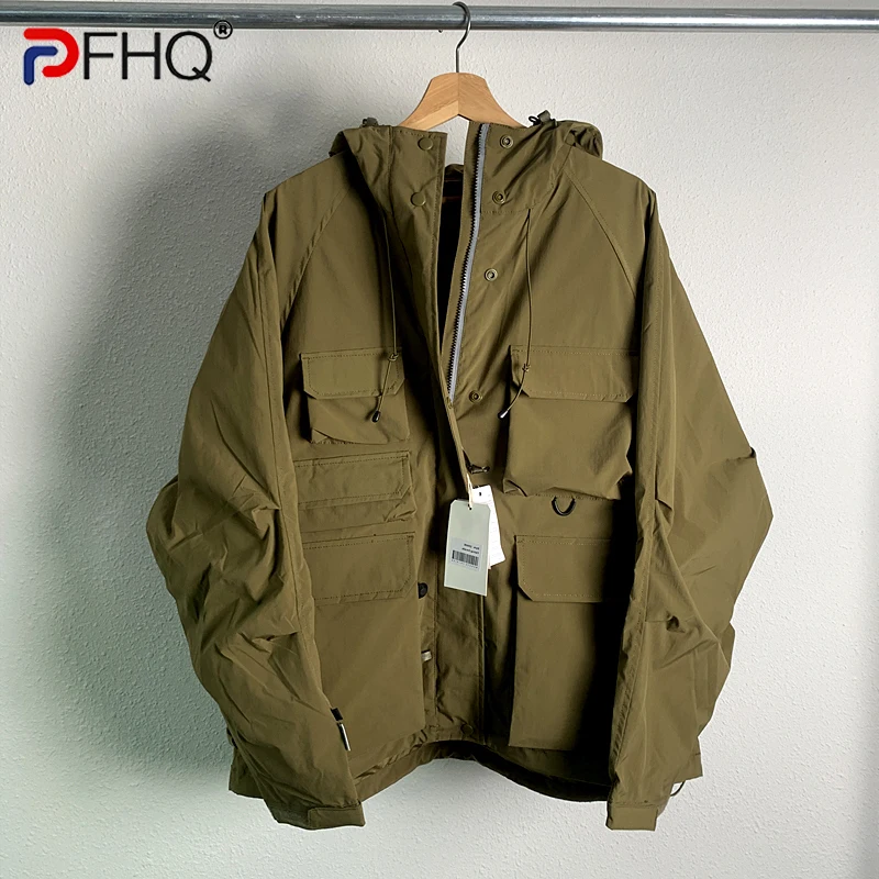 PFHQ 2023 Trendy Elegant Many Pockets Sport Casual Outdoor Jacket Spring Fashion Hooded Hiking Men's Waterproof Zipper Coat Tops
PFHQ 2023 Trendy Elegant Many Pockets Sport Casual Outdoor Jacket Spring Fashion Hooded Hiking Men's Waterproof Zipper Coat Tops