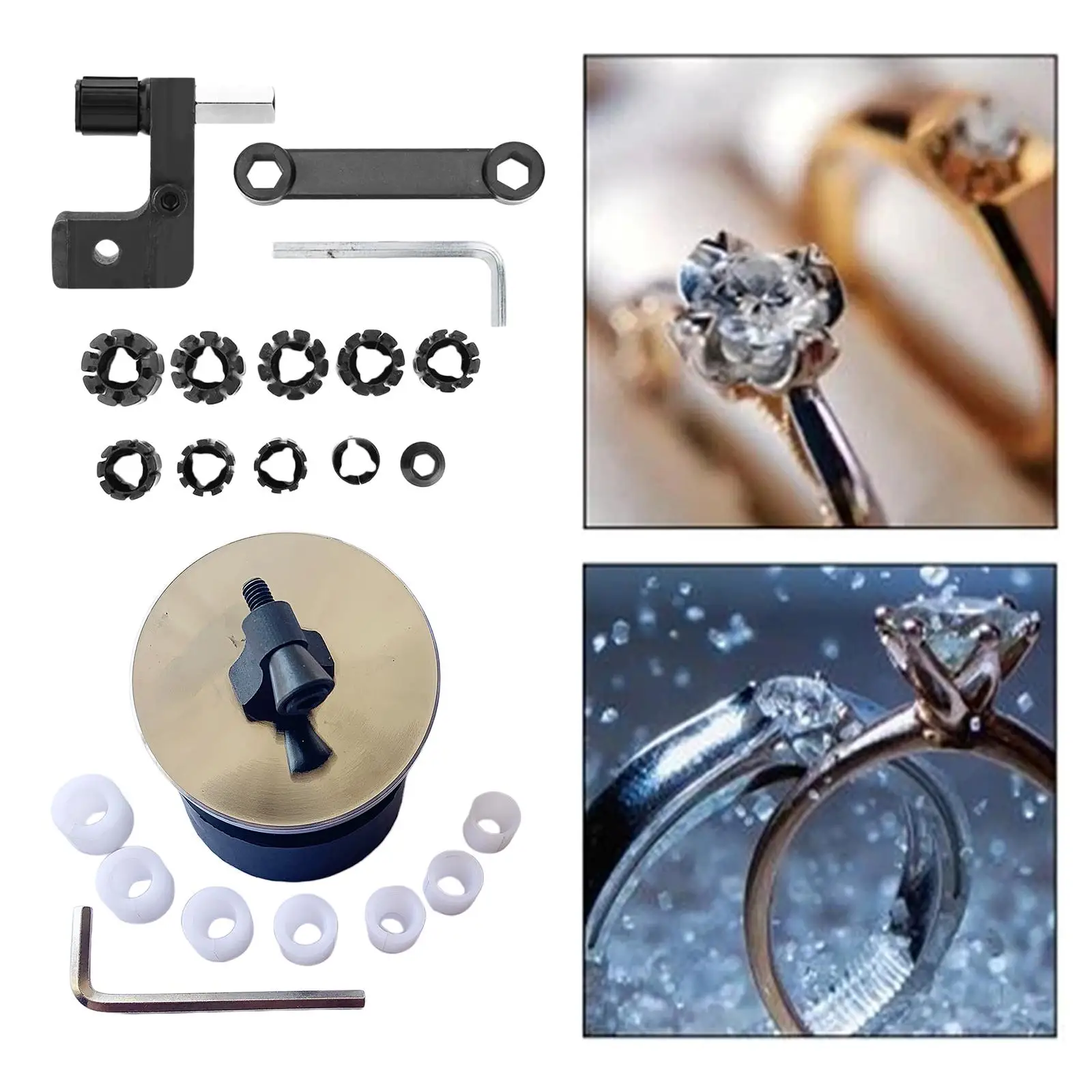 Diamond Ring Engraving Block Micro Pave Setting Tool Jewelry Making Processing Tools Gold Ring Processing Fixing Polishing
Diamond Ring Engraving Block Micro Pave Setting Tool Jewelry Making Processing Tools Gold Ring Processing Fixing Polishing