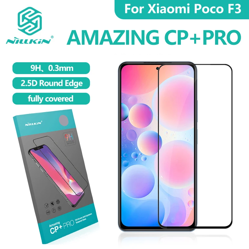 NILLKIN For Xiaomi Poco F3 Screen Protector CP+Pro /H /H+Pro Tempered Glass For Xiaomi Redmi K40 Anti-Explosion Glass
NILLKIN For Xiaomi Poco F3 Screen Protector CP+Pro /H /H+Pro Tempered Glass For Xiaomi Redmi K40 Anti-Explosion Glass
