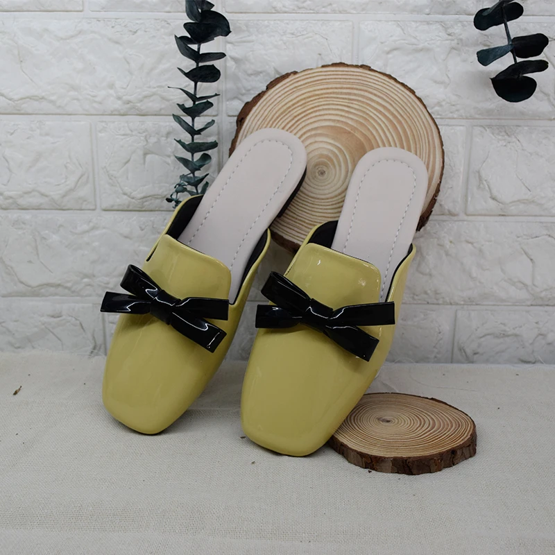 Мюли женские уличные, сандалии с бантом, квадратный носок, низкий каблук, повседневные удобные тапочки, шлепанцы 
Мюли женские уличные, сандалии с бантом, квадратный носок, низкий каблук, повседневные удобные тапочки, шлепанцы