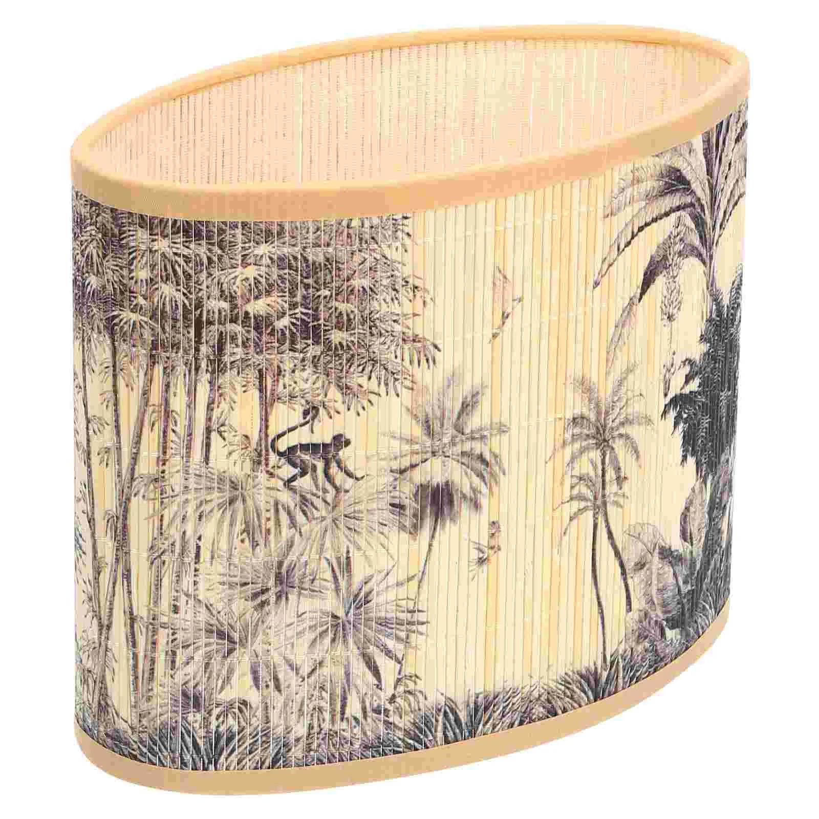 Bamboo Lampshade Table Light Accessories Bedside Cover Shades Floor Accessory Decorative
Bamboo Lampshade Table Light Accessories Bedside Cover Shades Floor Accessory Decorative