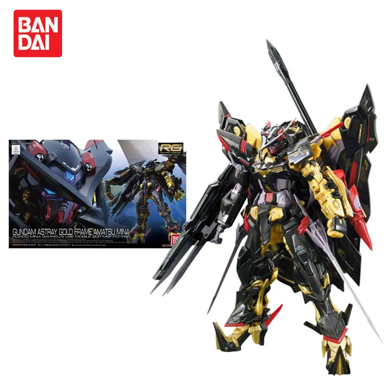 Bandai Original Genuine Assemble Model In Stock RG 1/144 Gundam Astray Gold Frame Anime Action Figure Collectible Model Toys
Bandai Original Genuine Assemble Model In Stock RG 1/144 Gundam Astray Gold Frame Anime Action Figure Collectible Model Toys