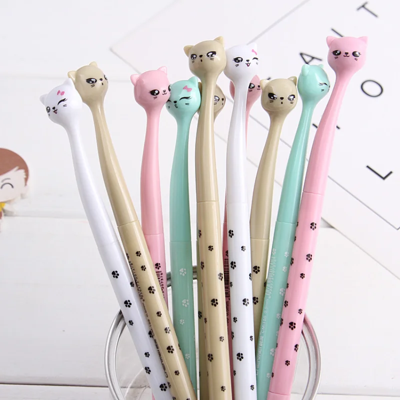 50 pieces/set of cat Kawaii cartoon 0.5mm neutral pen set Student signature creative stationery Office stationery gift
50 pieces/set of cat Kawaii cartoon 0.5mm neutral pen set Student signature creative stationery Office stationery gift