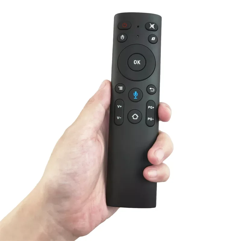 Q5 Air Mouse Bluetooth-compatible Voice Remote Control For Smart TV Android Box IPTV Wireless 2.4GHz Voice Remote Control
Q5 Air Mouse Bluetooth-compatible Voice Remote Control For Smart TV Android Box IPTV Wireless 2.4GHz Voice Remote Control