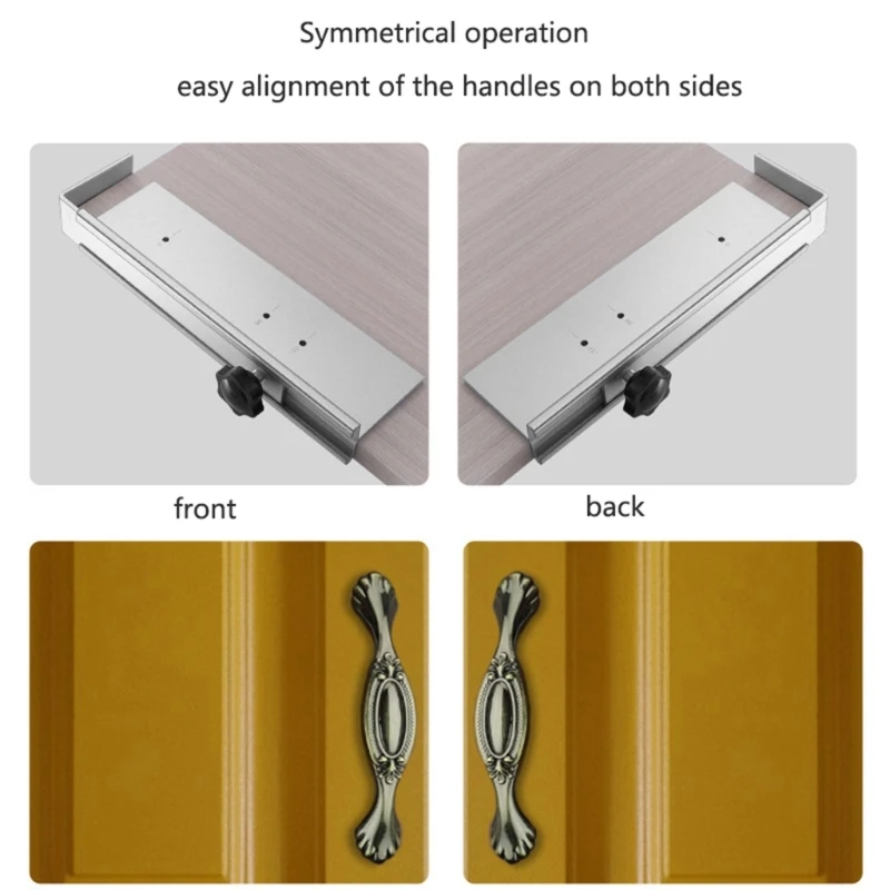 Cabinet Hardware Pocket Jig Cabinet Handle Template Tool Hole Handle Punch Locator Drill Guide for Drawer and Door Pulls KXRE
Cabinet Hardware Pocket Jig Cabinet Handle Template Tool Hole Handle Punch Locator Drill Guide for Drawer and Door Pulls KXRE
