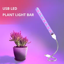 5V LED Grow Light Full Spectrum Red & Blue Phyto Grow Lamp Indoor USB Phytolamp For Plants Flowers Seedling Greenhouse Fitolampy