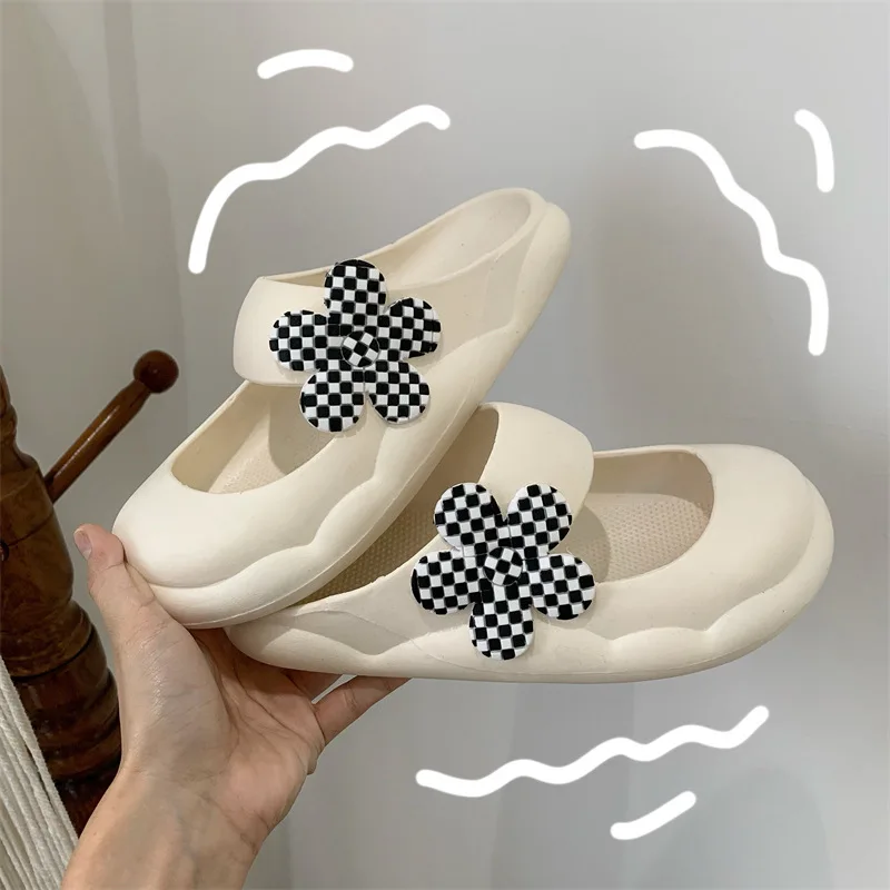 Summer Slippers Women Slides Outdoor Indoor Eva Soft Flip Flops Male Thick Cute Flower Thick Sole In Sole Anti-slip Beach Shoes
Summer Slippers Women Slides Outdoor Indoor Eva Soft Flip Flops Male Thick Cute Flower Thick Sole In Sole Anti-slip Beach Shoes