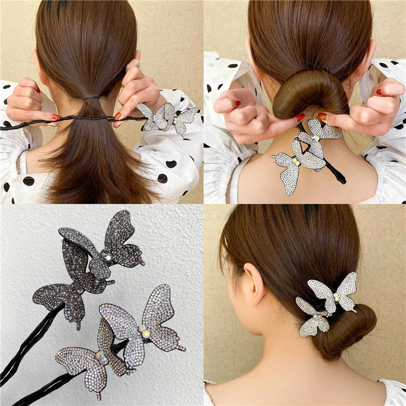 Simple Women Girls Butterfly Hairpin Bun Maker Twist Headband Hair Accessories New
Simple Women Girls Butterfly Hairpin Bun Maker Twist Headband Hair Accessories New