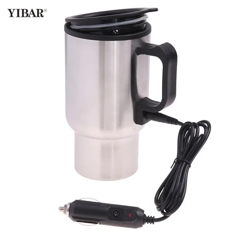 12V 450ml Steel Vehicle Heating Cup Electric Heating Car Kettle Coffee Heated Mug USB Heating Car Coffee Mug Thermos Cup
12V 450ml Steel Vehicle Heating Cup Electric Heating Car Kettle Coffee Heated Mug USB Heating Car Coffee Mug Thermos Cup