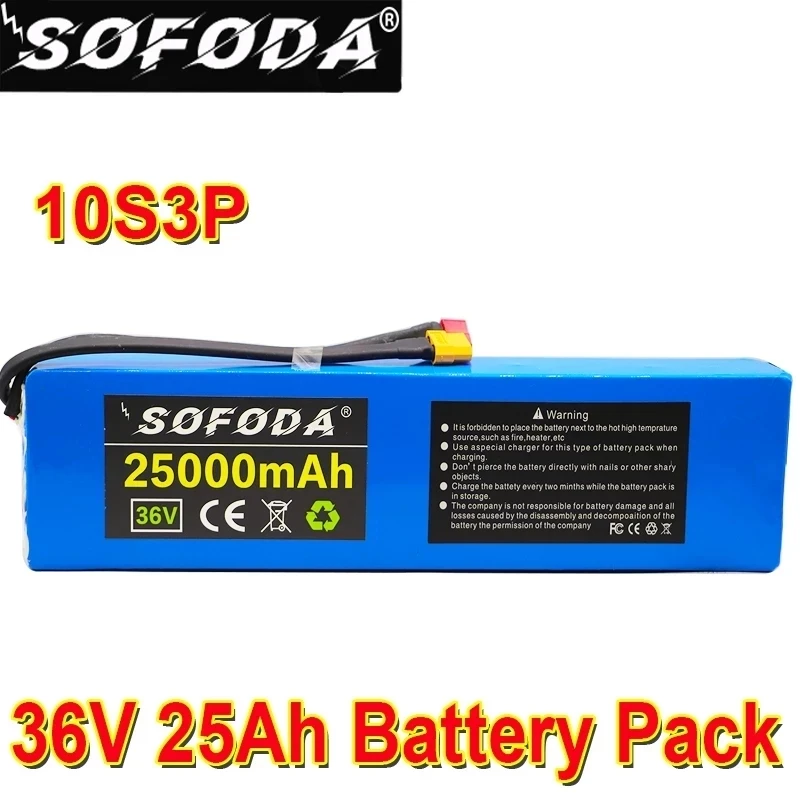 10S3P 36V 25000Ah 18650 li-ion battery series lithium ion battery pack for 100W-500W Electric scooter M365 parallel use
10S3P 36V 25000Ah 18650 li-ion battery series lithium ion battery pack for 100W-500W Electric scooter M365 parallel use
