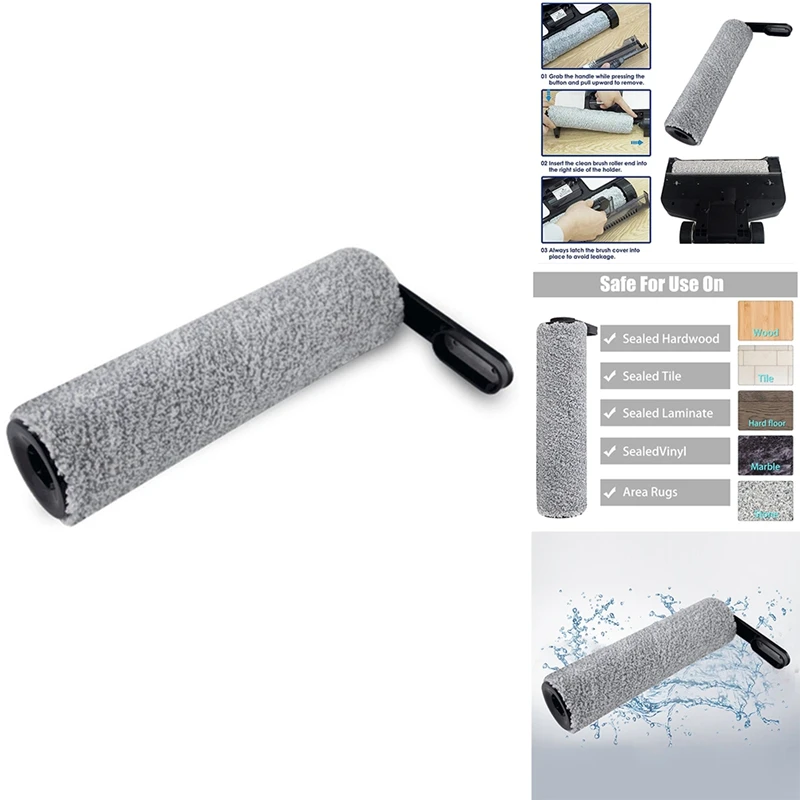 Washable Main Roller Brush For Tineco Pro Washing Floor Machine Vacuum Cleanner Replacement Accessories
Washable Main Roller Brush For Tineco Pro Washing Floor Machine Vacuum Cleanner Replacement Accessories