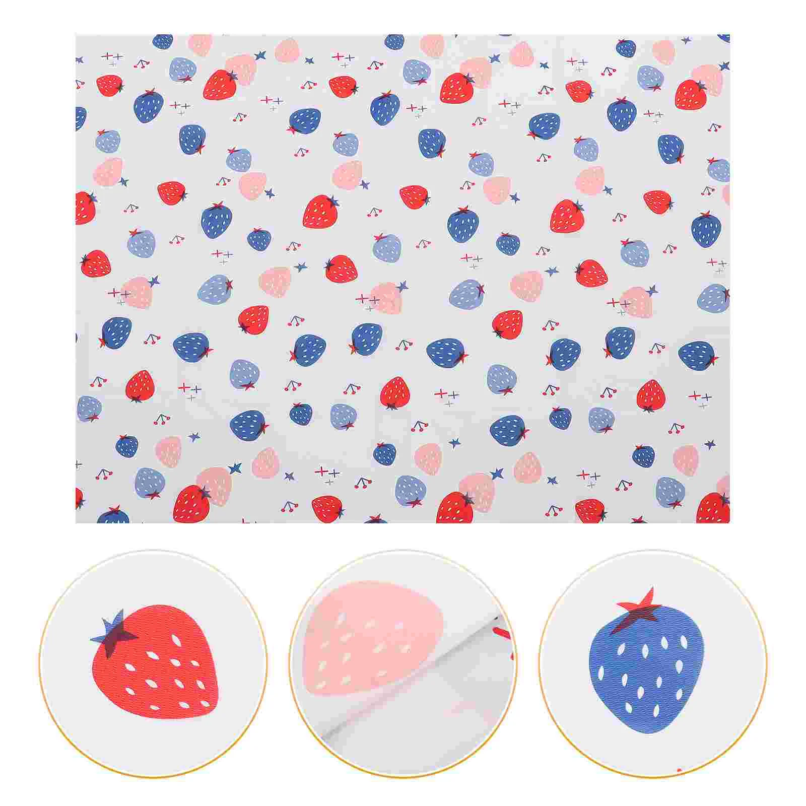 

Strawberry Tablecloth Household Runner Lemon Outdoor Decor Rectangle Decorative Party Pvc Dinner Travel Bbq Cloths Tablecloths
