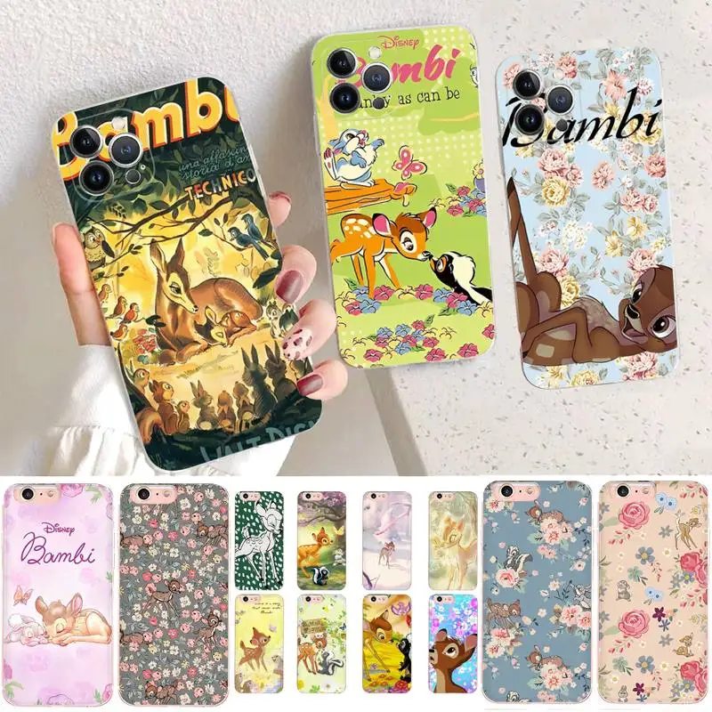 Disney Cartoon Bambi Phone Case For iPhone 14 11 12 13 Mini Pro XS Max Cover 6 7 8 Plus X XR SE 2020 Funda Shell
Disney Cartoon Bambi Phone Case For iPhone 14 11 12 13 Mini Pro XS Max Cover 6 7 8 Plus X XR SE 2020 Funda Shell