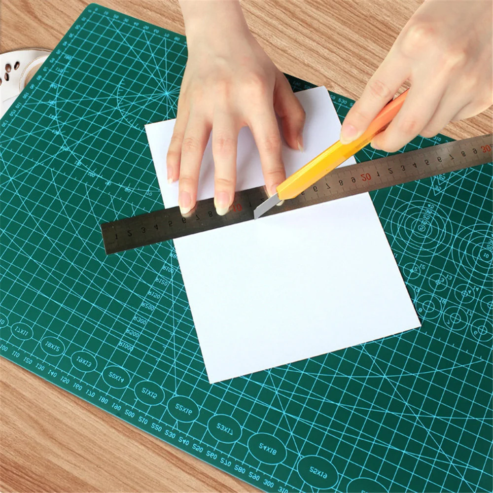 A3/A4/A5 PVC Cutting Mat Pad Patchwork Cut Pad Durable Patchwork Tools DIY Handmade Cutting Plate Art Tool Kits Office Supplies
A3/A4/A5 PVC Cutting Mat Pad Patchwork Cut Pad Durable Patchwork Tools DIY Handmade Cutting Plate Art Tool Kits Office Supplies