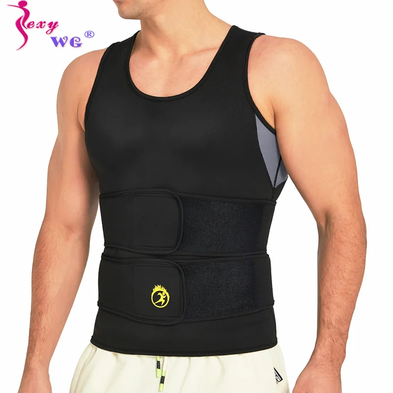 SEXYWG Ab Belt Compression Shirt Men Weight Loss Body Shaper Vest Slimming Strap Corset Neoprene Workout Waist Trainer Shapewear
SEXYWG Ab Belt Compression Shirt Men Weight Loss Body Shaper Vest Slimming Strap Corset Neoprene Workout Waist Trainer Shapewear