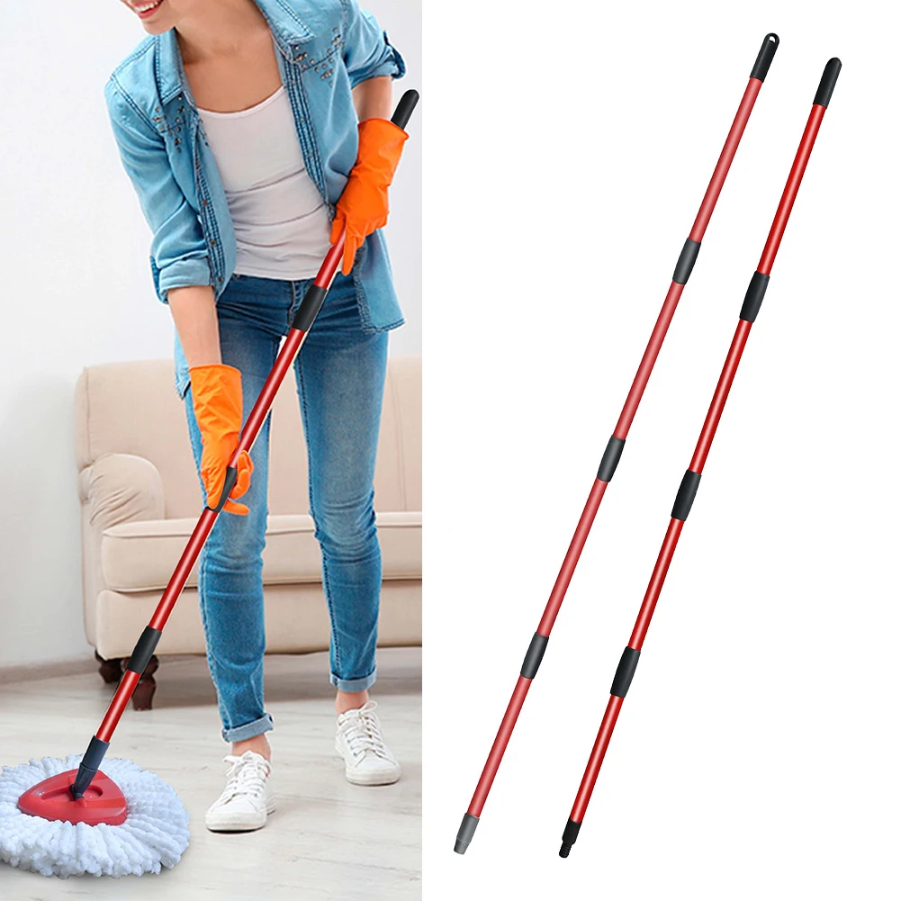 Easy Wring Clean Spin Mop Telescoping Iron Handle Clean Tool Replace Handle For Vileda O-Cedars With European Americans Thread
Easy Wring Clean Spin Mop Telescoping Iron Handle Clean Tool Replace Handle For Vileda O-Cedars With European Americans Thread