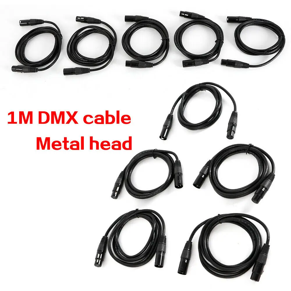 5 x 1 m 3 pin XLR microphone cable XLR DMX microphone cable PVC + copper Adam Hall
5 x 1 m 3 pin XLR microphone cable XLR DMX microphone cable PVC + copper Adam Hall