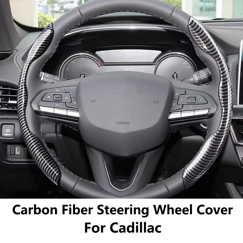 Car Steering Wheel Cover Carbon Fiber for Cadillac ATS CTS CT4 XT6 XT5 SLS XTS XT6 SRX XLR Accessories Car Steering Wheel Cover
Car Steering Wheel Cover Carbon Fiber for Cadillac ATS CTS CT4 XT6 XT5 SLS XTS XT6 SRX XLR Accessories Car Steering Wheel Cover