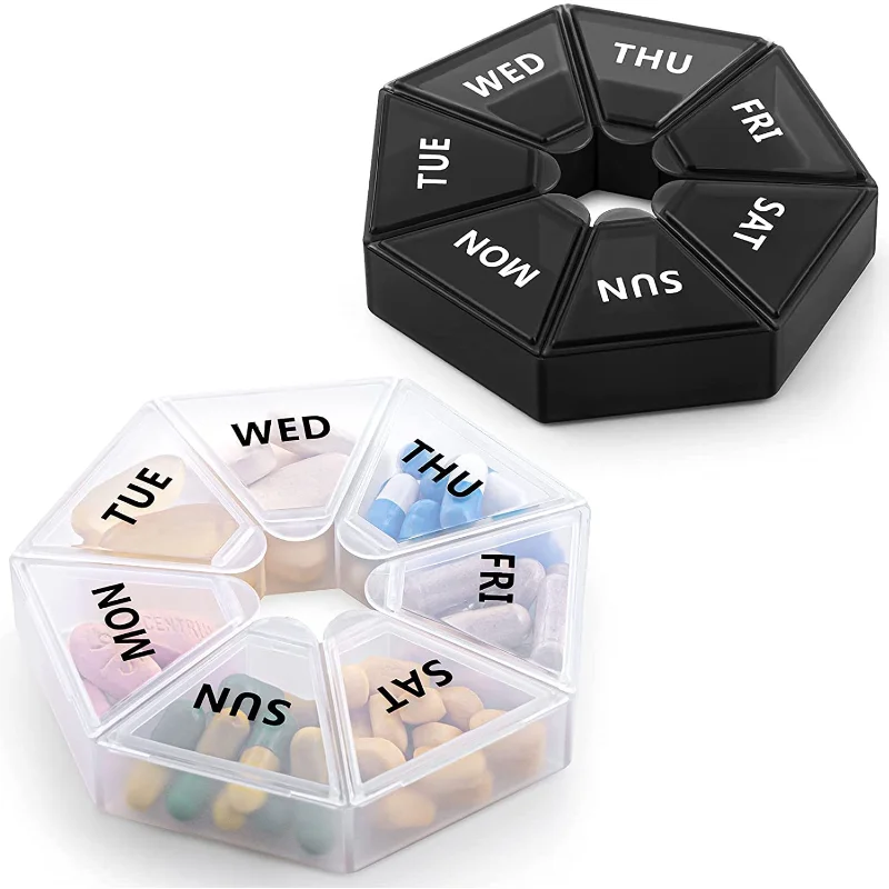 1Pcs Pill Case Plastic 7 Days Tablet Candy Box Portable Storage Tablet Holder Travel Organizer Pill Dispenser Container
1Pcs Pill Case Plastic 7 Days Tablet Candy Box Portable Storage Tablet Holder Travel Organizer Pill Dispenser Container