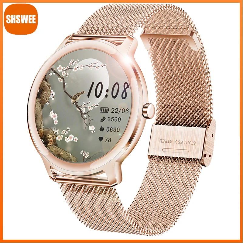 For Xiaomi Huawei Smart Watch Women Physiological Heart Rate Monitoring Information Reminder Waterproof Ladies Smartwatch
For Xiaomi Huawei Smart Watch Women Physiological Heart Rate Monitoring Information Reminder Waterproof Ladies Smartwatch