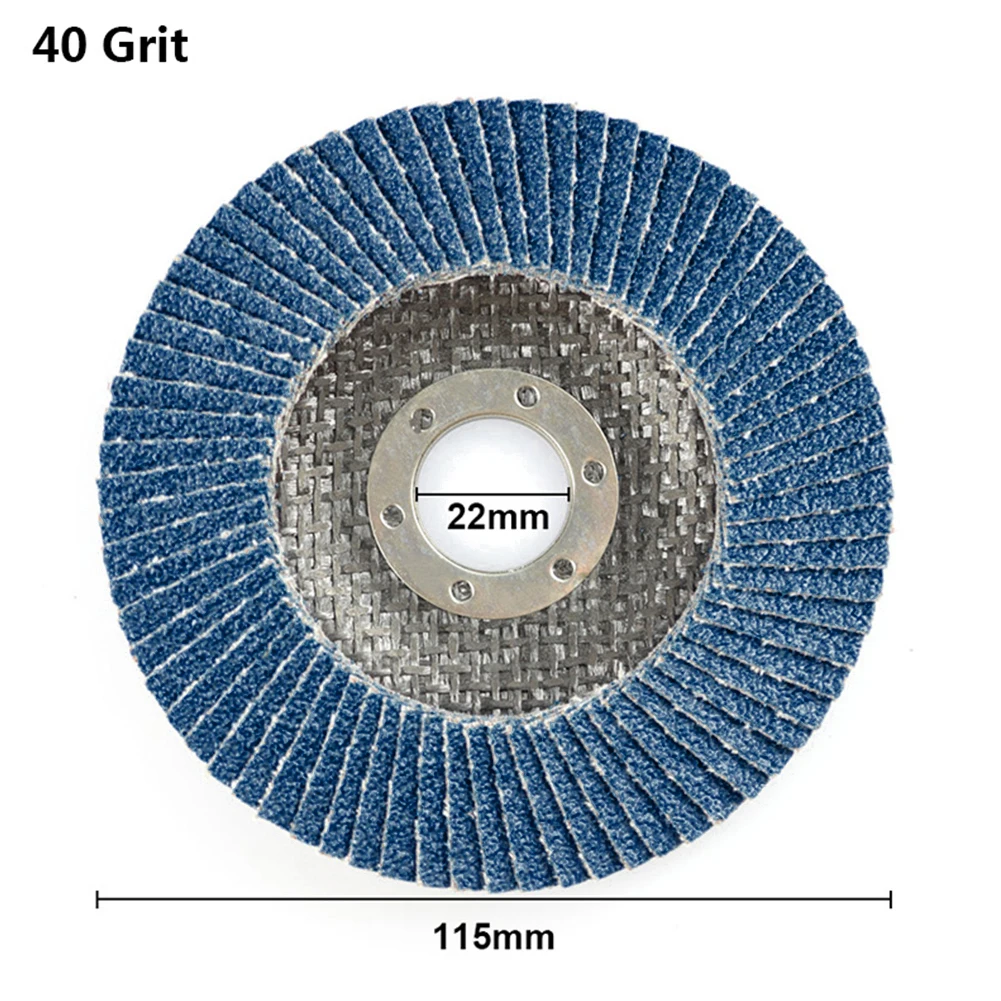 Grinding Wheel Flap Sanding Disc Sanding Discs 1/4pcs 115mm Accessories Blade Blue Flap Discs For Abrasive Tool
Grinding Wheel Flap Sanding Disc Sanding Discs 1/4pcs 115mm Accessories Blade Blue Flap Discs For Abrasive Tool
