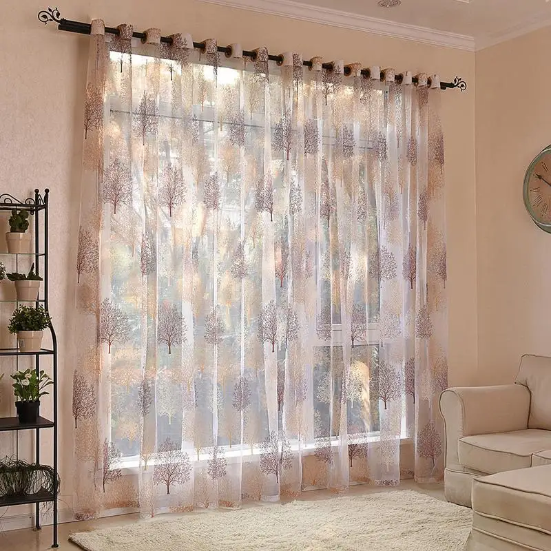 Tree Curtains Embroidered Drapes for Living Room Voile Curtains Window Gauze 39x98in for Living Room Bedroom Farmhouse Dining
Tree Curtains Embroidered Drapes for Living Room Voile Curtains Window Gauze 39x98in for Living Room Bedroom Farmhouse Dining