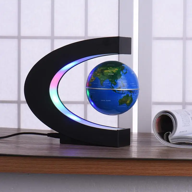 C-shaped Globe Led Night Light Table Atmosphere Night Lamp Magnetic Suspension Globe Gift Ornaments Home Desk Decoration
C-shaped Globe Led Night Light Table Atmosphere Night Lamp Magnetic Suspension Globe Gift Ornaments Home Desk Decoration