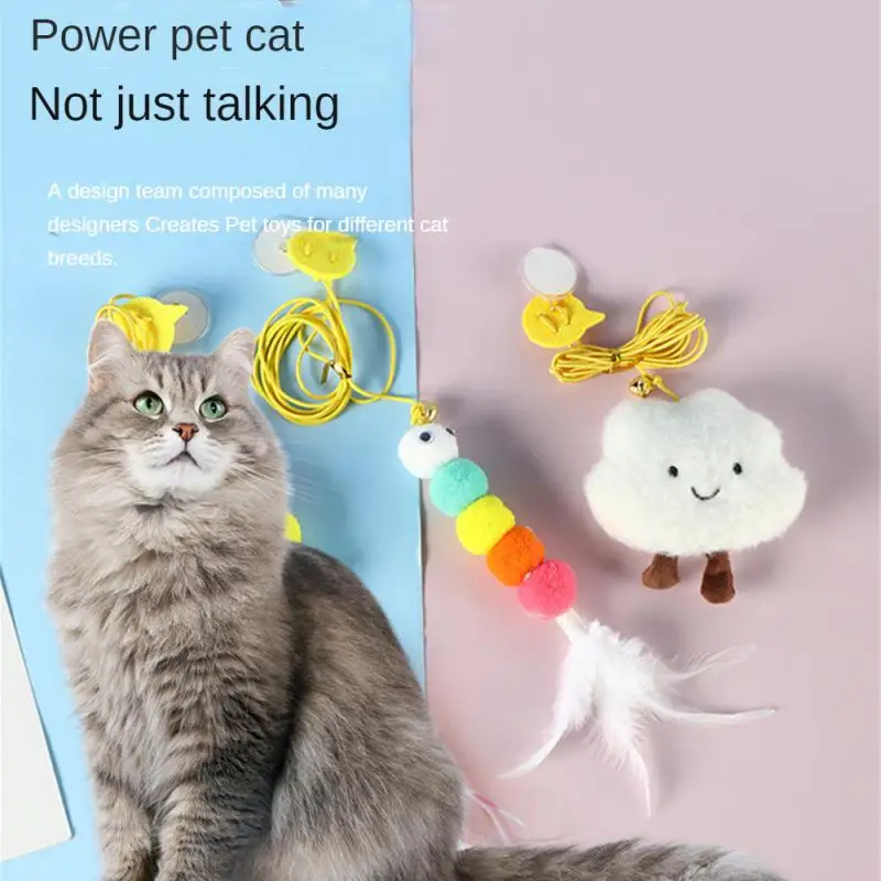 Cat Self-hey Toy Pet Products Durable Plush Kitten Interactive Toy Cat Supplies Cat Playing Teaser Wand Toy Self-entertain
Cat Self-hey Toy Pet Products Durable Plush Kitten Interactive Toy Cat Supplies Cat Playing Teaser Wand Toy Self-entertain
