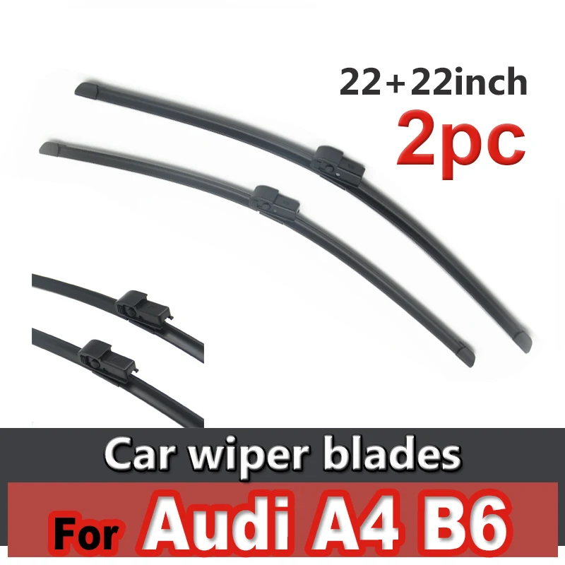 Wiper Front Wiper Blades For Audi A4 B6 8E/8H October 2000 - Nov. 2003 Windshield Windscreen Front Window 22"+22"
Wiper Front Wiper Blades For Audi A4 B6 8E/8H October 2000 - Nov. 2003 Windshield Windscreen Front Window 22"+22"