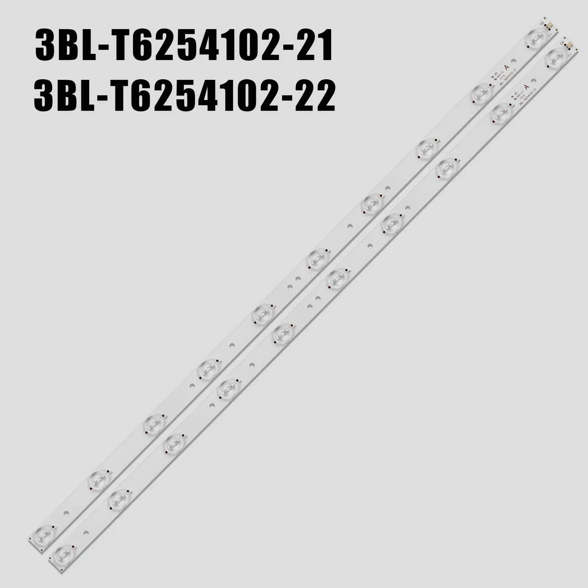 2Pcs/Set LED Backlight Strip STV-LS32ST900WL JVC LT-32C365 6501L625400010 3BL-T6254102-22 21 HK315LEDM-0HMYH SQ3204 LT-32C360
2Pcs/Set LED Backlight Strip STV-LS32ST900WL JVC LT-32C365 6501L625400010 3BL-T6254102-22 21 HK315LEDM-0HMYH SQ3204 LT-32C360