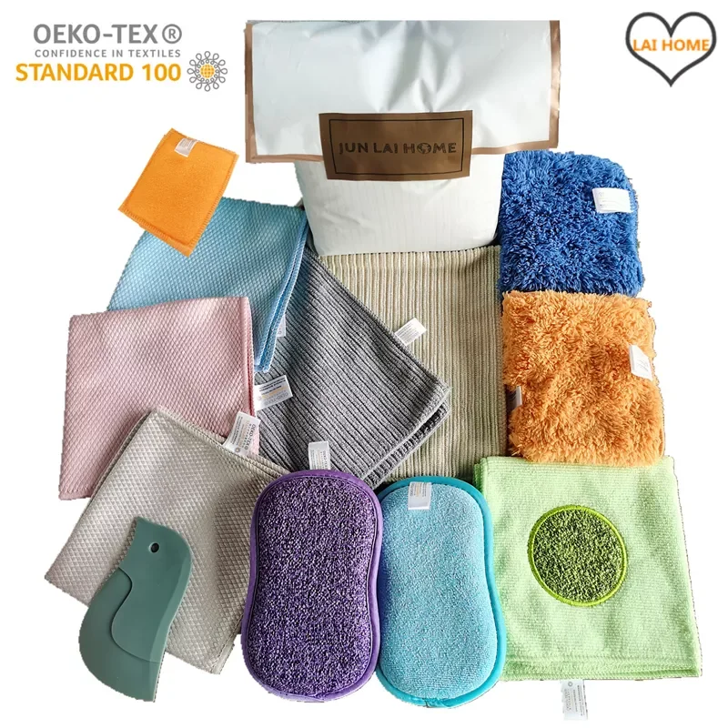 NEW2023 12PCS Cleaning Supplies Set Microfiber Kitchen Towel High Quality Towels Household Cleaning Tools Cloth Kitchen Accessor
NEW2023 12PCS Cleaning Supplies Set Microfiber Kitchen Towel High Quality Towels Household Cleaning Tools Cloth Kitchen Accessor