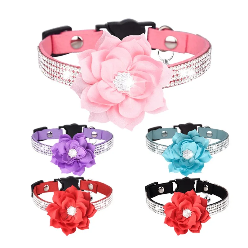 Cat Collars Puppy Bow Tie with Bell Pet Flower Bowties Adjustable Dog Collar Flower Collar Necklace Pet Cat Accessories
Cat Collars Puppy Bow Tie with Bell Pet Flower Bowties Adjustable Dog Collar Flower Collar Necklace Pet Cat Accessories