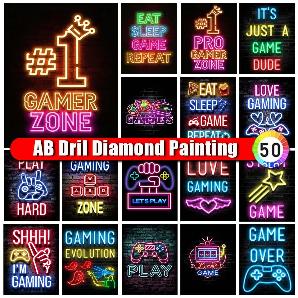 Zipper Bag DIY 5D AB Diamond Embroidery Painting Colorful Game Party Full Drill Cross Stitch Diamond Painting Scenery Rhinestone
Zipper Bag DIY 5D AB Diamond Embroidery Painting Colorful Game Party Full Drill Cross Stitch Diamond Painting Scenery Rhinestone