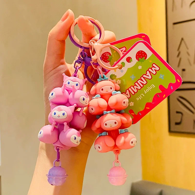 Kawaii Sanriosed Cinnamoroll My Melody Kuromi мультяшный милый креативный брелок для ключей женская сумка подвеска брелок аксессуары Оптовая продажа
Kawaii Sanriosed Cinnamoroll My Melody Kuromi мультяшный милый креативный брелок для ключей женская сумка подвеска брелок аксессуары Оптовая продажа