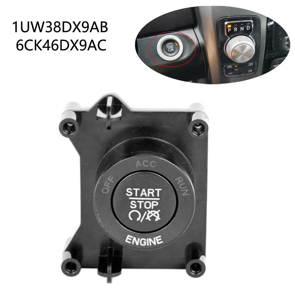 Car Accessories Engine Switch Button 1Pcs 1UW38DX9AB ABS Black Fit For RAM 2013-2019 Ignition Switch High Quality
Car Accessories Engine Switch Button 1Pcs 1UW38DX9AB ABS Black Fit For RAM 2013-2019 Ignition Switch High Quality
